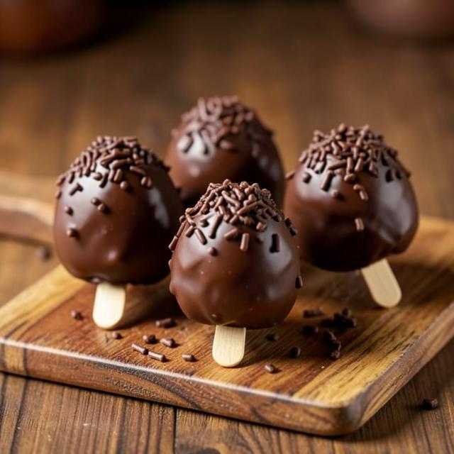 Sorvete e picolé de Chocolate Especial